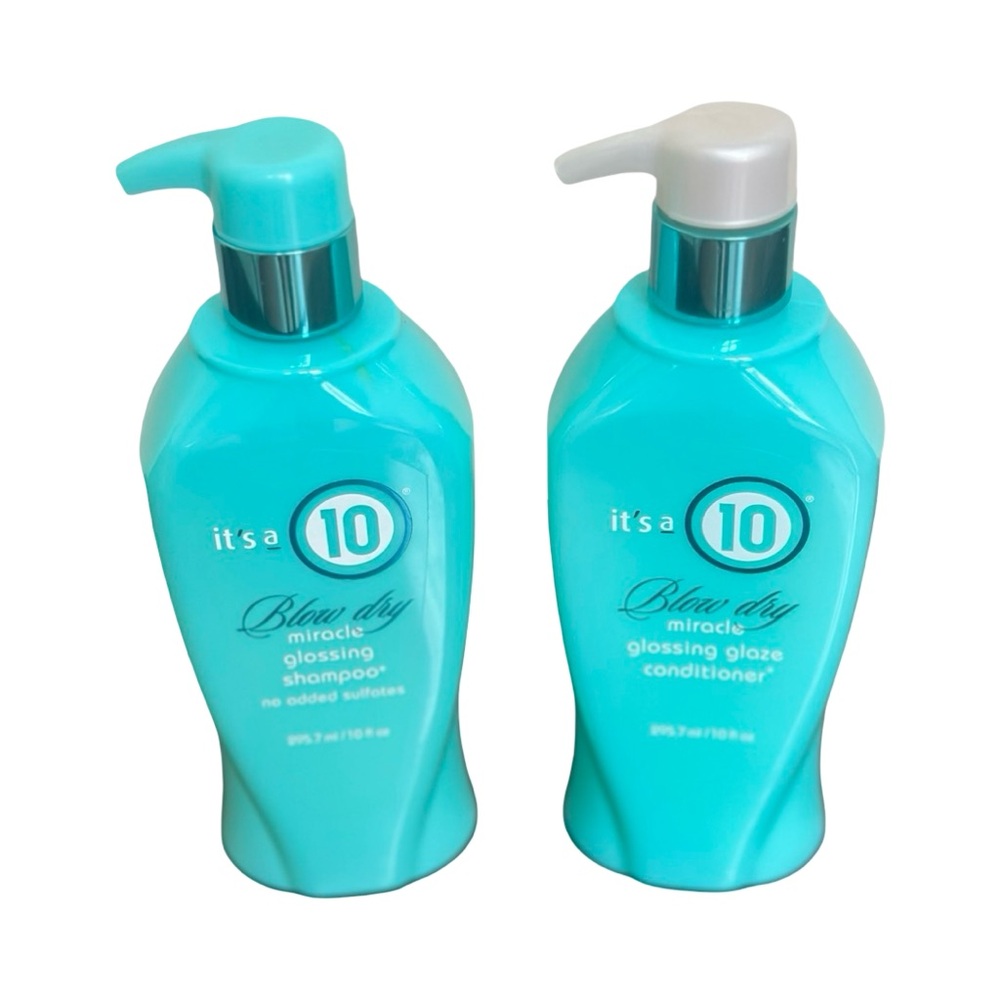 NWT - It's a 10 Blow Dry Miracle Glossing Shampoo + Conditioner - Picture 2 of 3